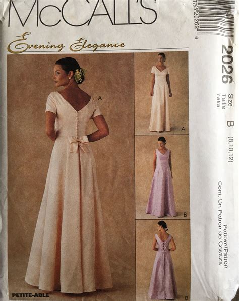 mccalls wedding dress sewing patterns|mccalls dress patterns for girls.